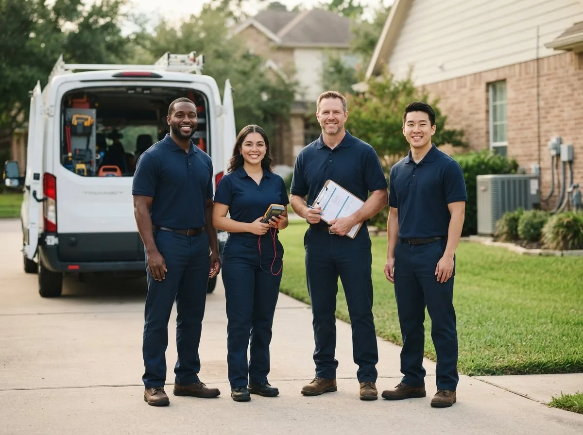 Certified HVAC technician near Pleasant Hill, IA